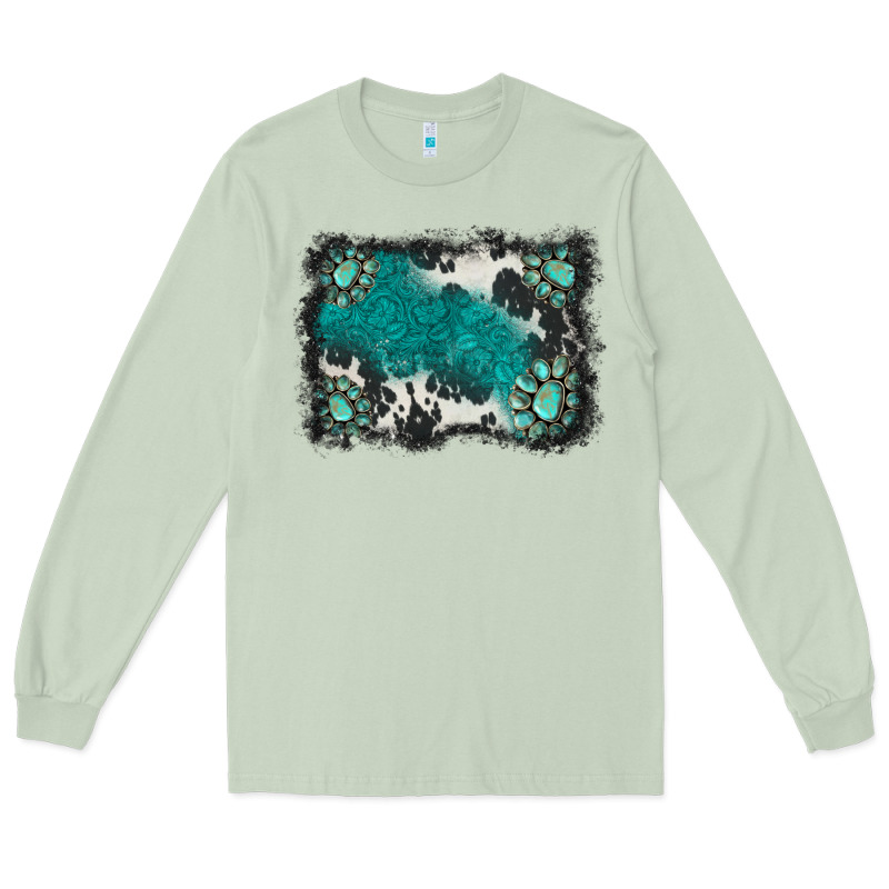 Gemstones Background Long Sleeve Tee by BarkalooDesign | Teevron