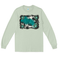 Matcha gemstones background Long Sleeve Tee - BarkalooDesign