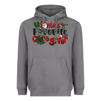 Storm Santa's Favorite Caregiver Christmas Heavyweight Hoodie - LillyAllenDesigns