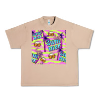 Burro hello summer and beer seamless pattern Urban Heavy Tee - BundleAndBundleShop