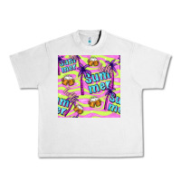 Lunar Rock hello summer and beer seamless pattern Urban Heavy Tee - BundleAndBundleShop