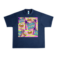 Navy hello summer and beer seamless pattern Urban Heavy Tee - BundleAndBundleShop