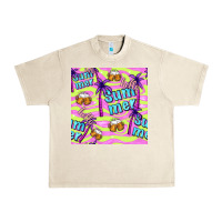 Sandshell hello summer and beer seamless pattern Urban Heavy Tee - BundleAndBundleShop