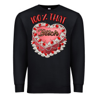 Black 100 that bitch Premium Sweatshirt - Artiststas