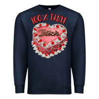 Navy 100 that bitch Premium Sweatshirt - Artiststas
