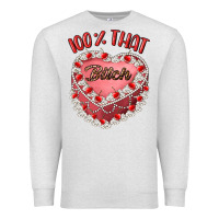 Oatmeal Heather 100 that bitch Premium Sweatshirt - Artiststas