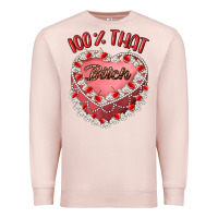 Pale Pink 100 that bitch Premium Sweatshirt - Artiststas