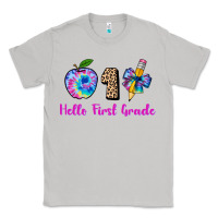 Moon Dust hello first grade tie dye 3200x2400 Classic Tee - AdoDesignShop