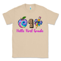 Mushroom hello first grade tie dye 3200x2400 Classic Tee - AdoDesignShop