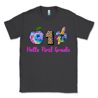 Smoke hello first grade tie dye 3200x2400 Classic Tee - AdoDesignShop