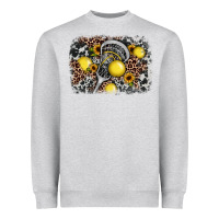 Heather Grey lacrosse background Heavyweight Sweatshirt - JahusDesignShop