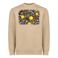 Mushroom lacrosse background Heavyweight Sweatshirt - JahusDesignShop