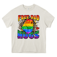 Free Dad Hugs Heavy Core Tee | Teevron