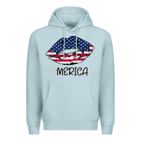 Blue Mist American lip Premium Hoodie - Bettercallsaul