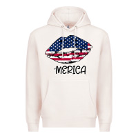 Pale Pink American lip Premium Hoodie - Bettercallsaul