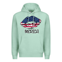 Seafoam American lip Premium Hoodie - Bettercallsaul