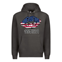 Smoke American lip Premium Hoodie - Bettercallsaul