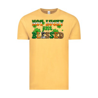 Vintage Mustard not lucky just blessed Vintage Tee - AdoDesignShop