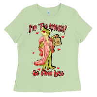Matcha im too much go find less boujee frog funny Ladies Tee - JahusDesignShop