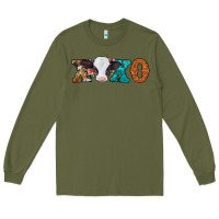 Army Green xoxo valentines day baby cow Long Sleeve Tee - Jasminsmagicworld