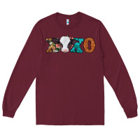 Burgundy xoxo valentines day baby cow Long Sleeve Tee - Jasminsmagicworld