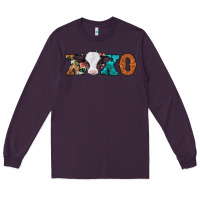Plum xoxo valentines day baby cow Long Sleeve Tee - Jasminsmagicworld