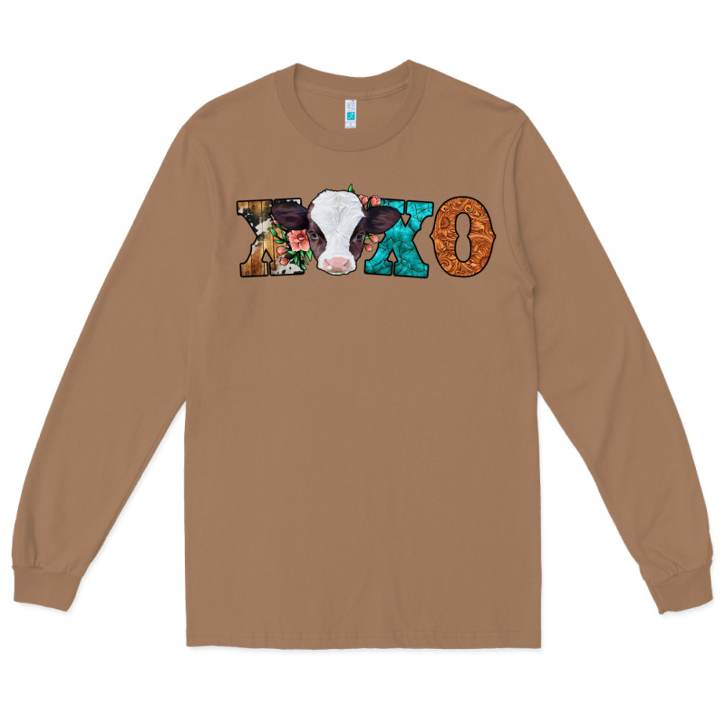Xoxo Valentines Day Baby Cow Long Sleeve Tee by Jasminsmagicworld | Teevron