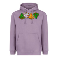 Lavender christmas tree cookies Heavyweight Hoodie - LillyAllenDesigns