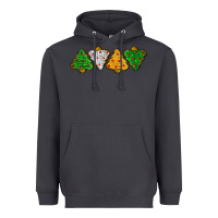 Smoke christmas tree cookies Heavyweight Hoodie - LillyAllenDesigns