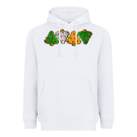 White christmas tree cookies Heavyweight Hoodie - LillyAllenDesigns