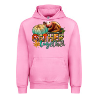 Fuchsia Pink gather together Urban Hoodie - CowGirlArtShop