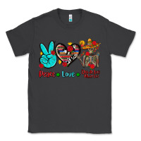 Smoke peace love dia de los muertos Classic Tee - AdoDesignShop