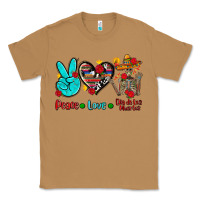 Toasted Coconut peace love dia de los muertos Classic Tee - AdoDesignShop