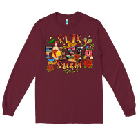 Burgundy fiesta squad Long Sleeve Tee - JahusDesignShop