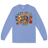 Colony Blue fiesta squad Long Sleeve Tee - JahusDesignShop
