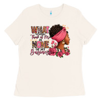 Bone What other think of me is none of my business afro Ladies Tee - RanaPortraitStore