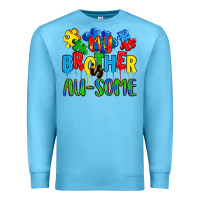 Ocean Blue my brother is au some a Premium Sweatshirt - Artiststas