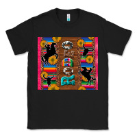 Black rodeo serape leopard glitter Classic Tee - Artiststas