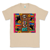 Mushroom rodeo serape leopard glitter Classic Tee - Artiststas