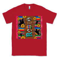 Red rodeo serape leopard glitter Classic Tee - Artiststas