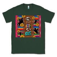 Sports Green rodeo serape leopard glitter Classic Tee - Artiststas