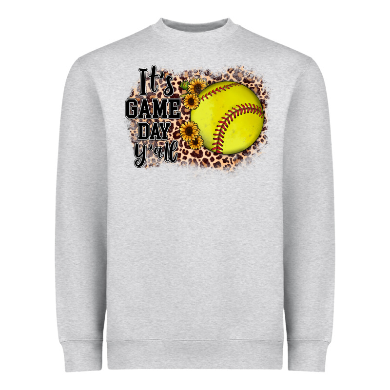 It's Game Day Y'all Heavyweight Sweatshirt by JahusDesignShop | Teevron