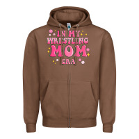 Chestnut in my wrestling mom era Zipper Hoodie - MaliasSmallBusiness