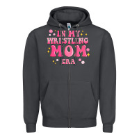 Smoke in my wrestling mom era Zipper Hoodie - MaliasSmallBusiness