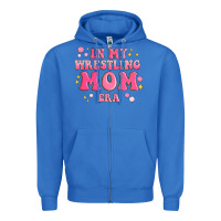 True Royal in my wrestling mom era Zipper Hoodie - MaliasSmallBusiness