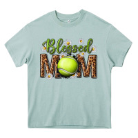 Arona blessed mom with tennis and daisy Heavy Core Tee - texasbilliewilder
