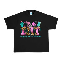 Black emt emergency medical technician Urban Heavy Tee - AdoDesignShop
