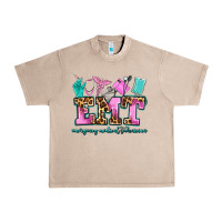 French Oak emt emergency medical technician Urban Heavy Tee - AdoDesignShop