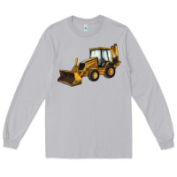 Moon Dust Backhoe Loader Truck Long Sleeve Tee - LillyAllenDesigns