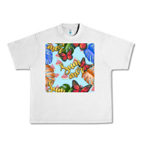 Lunar Rock summer and leaf seamless pattern Urban Heavy Tee - BundleAndBundleShop